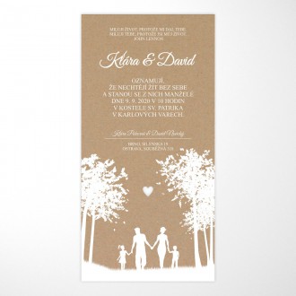 Wedding invitation L3047