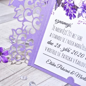 Wedding invitation L3050
