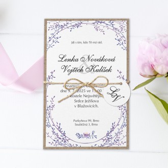 Wedding invitation KLN1802
