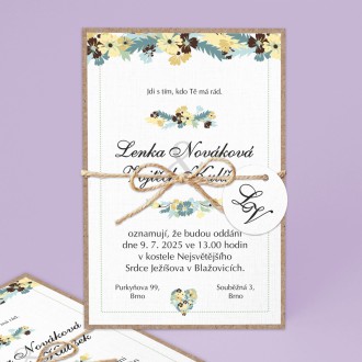 Wedding invitation KLN1811