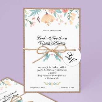 Wedding invitation KLN1814