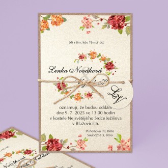 Wedding invitation KLN1824