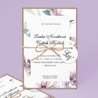 Wedding invitation KLN1828