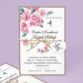 Wedding invitation KLN1829