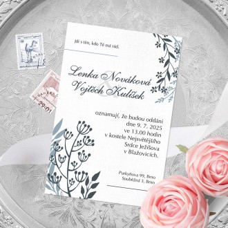 Wedding invitation KL1805