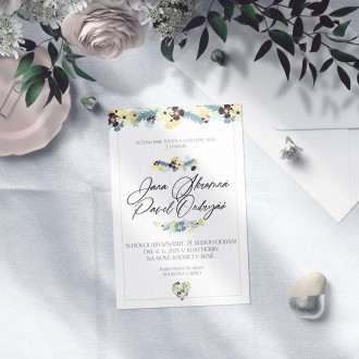Wedding invitation KL1811