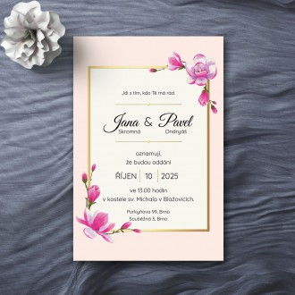 Wedding invitation FO1304