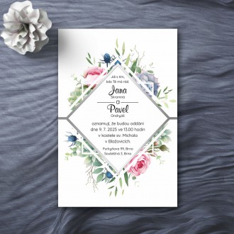Wedding invitation FO1308