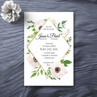 Wedding invitation FO1318