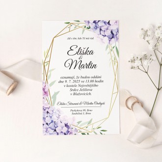 Wedding invitation FO1323