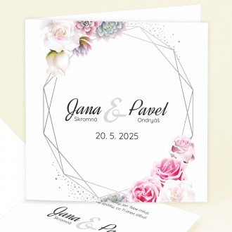 Wedding invitation FO1309ot