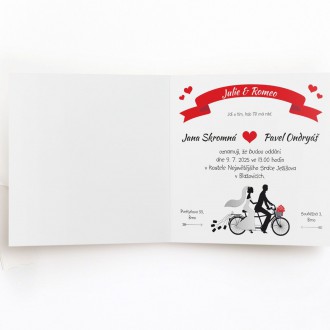 Wedding invitation FO1342ot