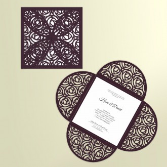 Wedding invitations L4802