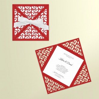 Wedding invitations L4403