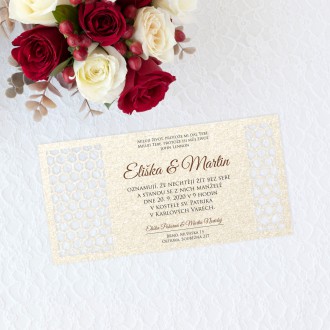 Wedding invitations L4204