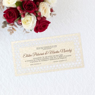 Wedding invitations L4205