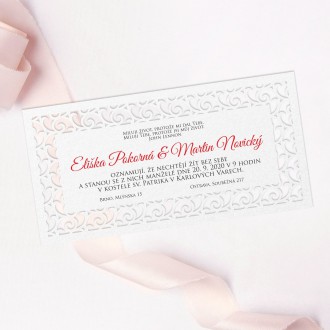 Wedding invitations L4405