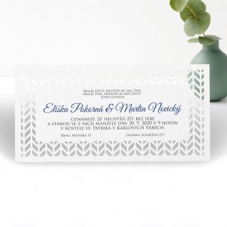 Wedding invitations L4505