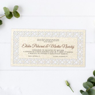 Wedding invitations L4605