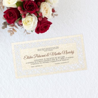 Wedding invitations L4605