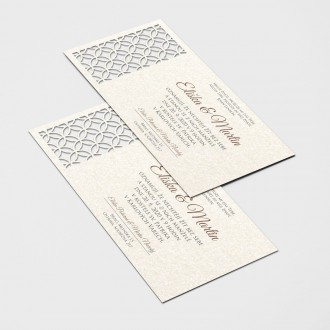 Wedding invitations L4606