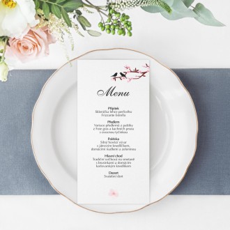 Wedding menu KL1803m