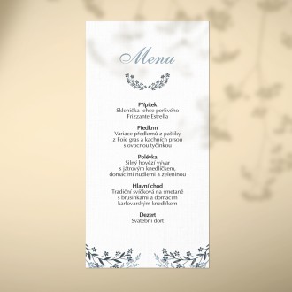 Wedding menu KL1805m