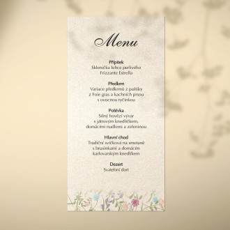 Wedding menu KL1810m