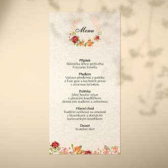 Wedding menu KL1824m