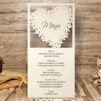 Wedding menu L2207m
