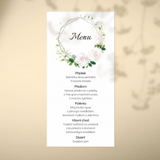 Wedding menu FO1311m