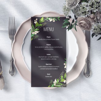 Wedding menu FO1319m