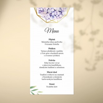 Wedding menu FO1323m