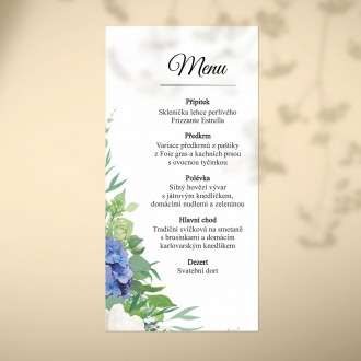 Wedding menu FO1325m