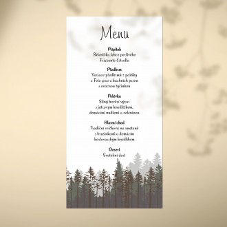 Wedding menu FO1332m