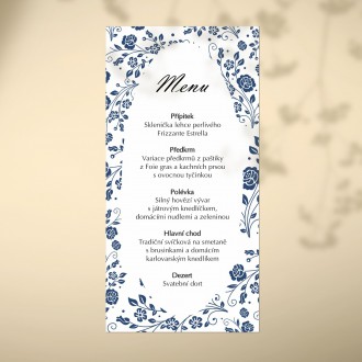 Wedding menu FO1337m