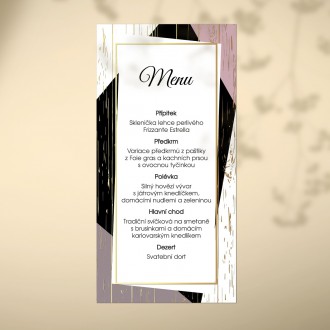 Wedding menu FO1345m