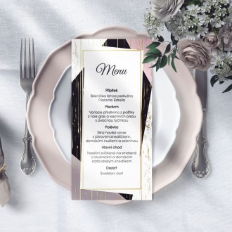 Wedding menu FO1345m