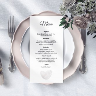 Wedding menu FO1346m