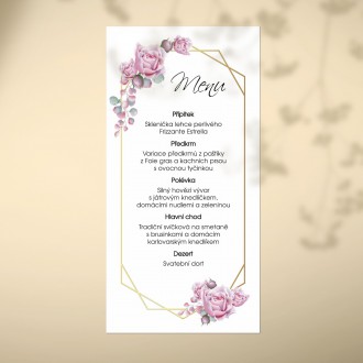 Wedding menu FO1349m