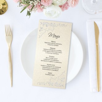 Wedding menu L2106m