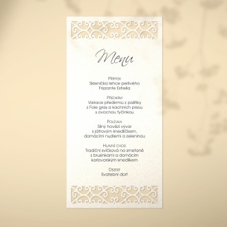 Wedding menu L2108m