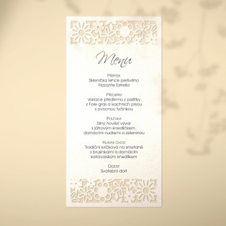 Wedding menu L2111m
