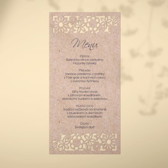 Wedding menu L2111m