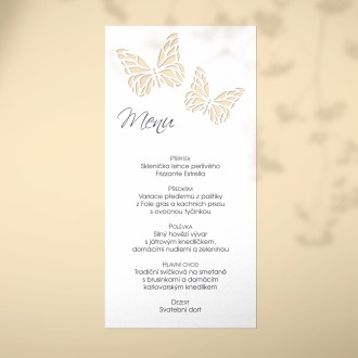 Wedding menu L2118m