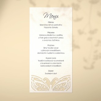 Wedding menu L2141m