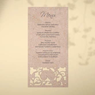 Wedding menu L2143m