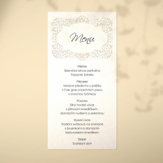 Wedding menu L2157m