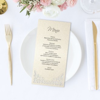 Wedding menu L2158m