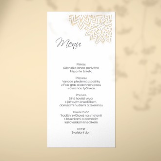 Wedding menu L2159m